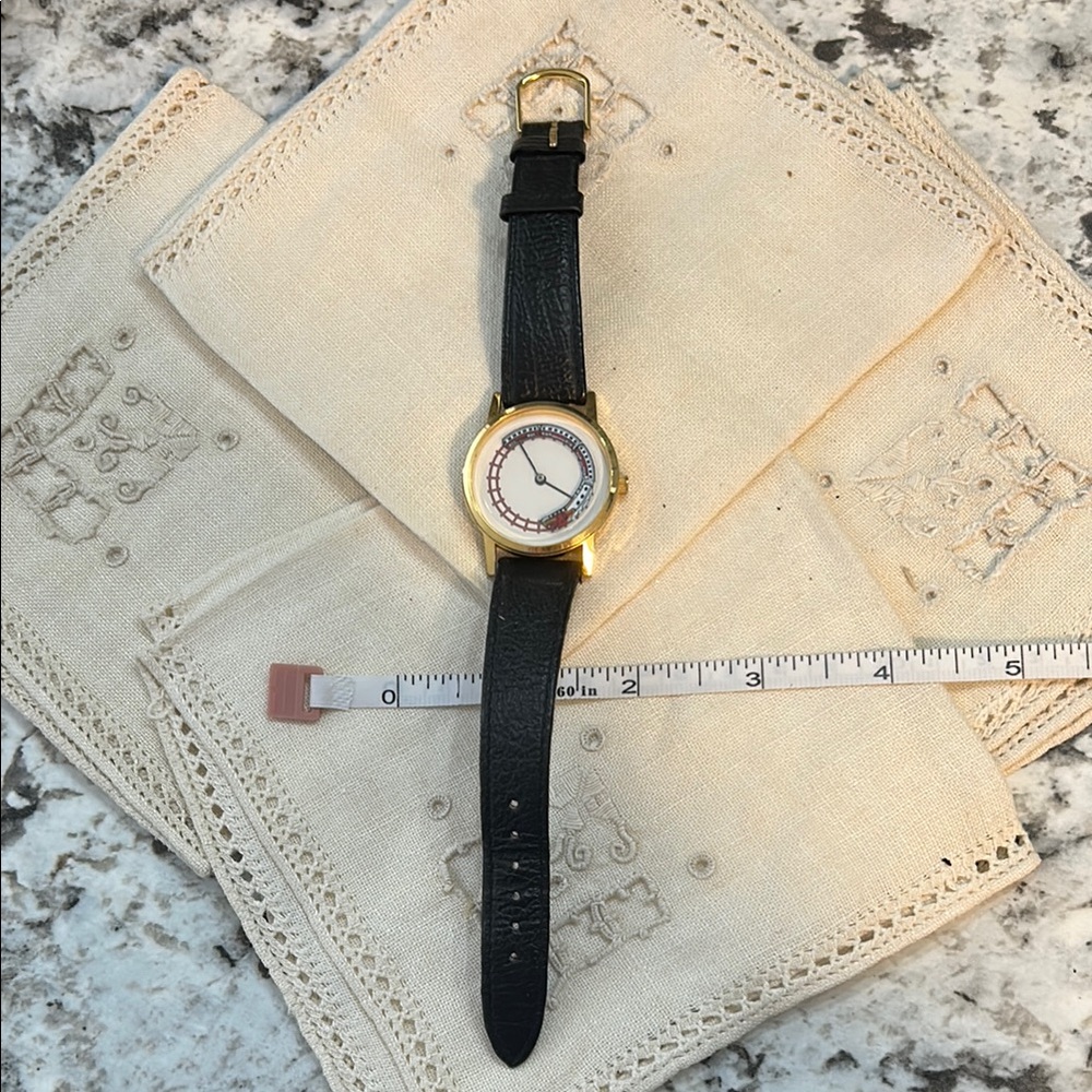 Gold and Black Watch